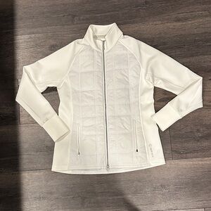 Sunice Women's White Quilted Ski Jacket